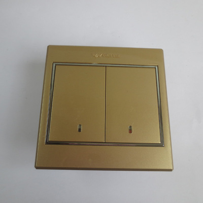 福田點開關正品D1S 二開雙控面板 細節鑄就品質，點亮家居美學